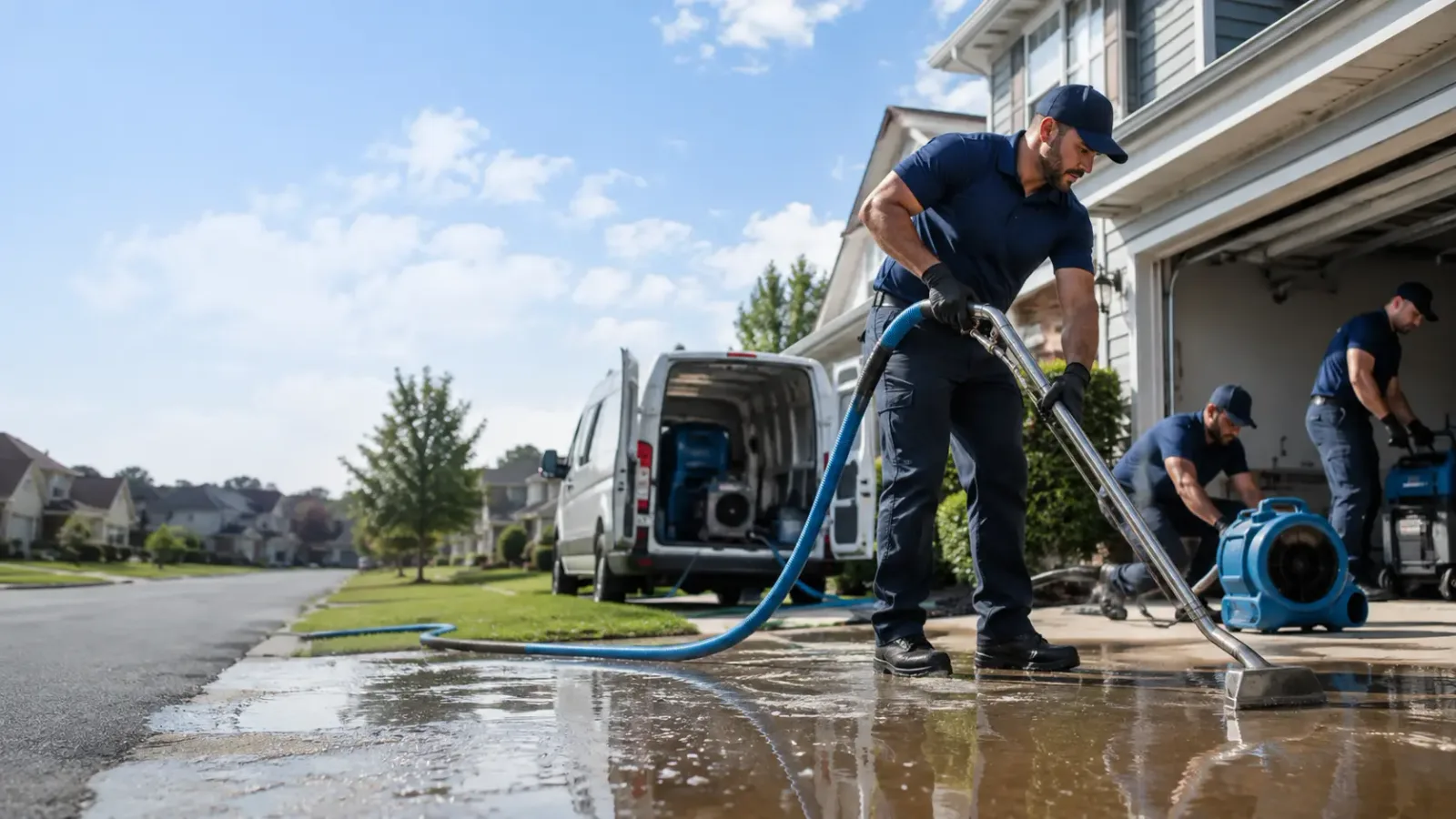 Flood Damage Restoration in Blue Gap, AZ